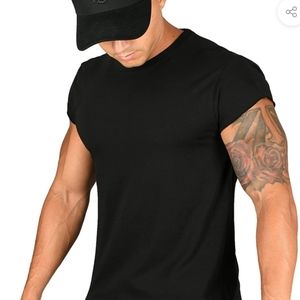 412 CAP SLEEVE SHIRTS 2.0 - YoungLA with scoop hem